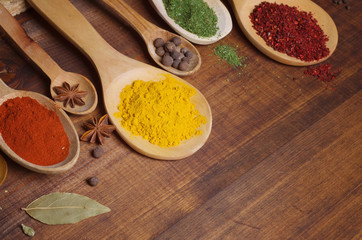 Various spices