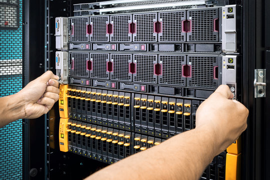 men maintenance network attached storage (NAS)