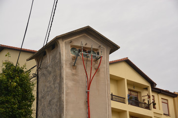 instalación eléctrica antigua