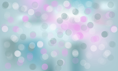 colored background with shimmering circles

