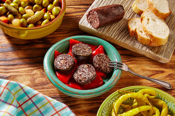 Tapas Morcilla de burgos rice black blood sausage