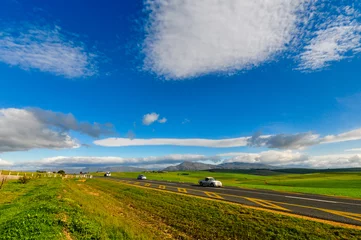 Foto auf Acrylglas Lenticularis Wolken über der Garden Route  Südafrika © majonit