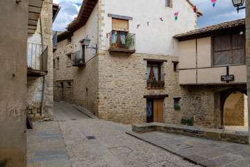 Medieval Mirambel town, Spain.