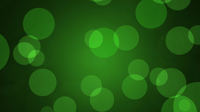 Green  abstract lights background loop