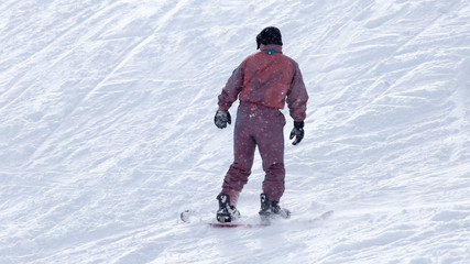 snowboarder snowboarding