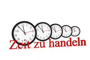 Uhren f&uuml;nf vor 12