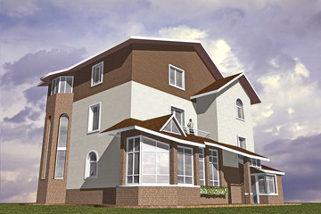 Volume Model Cottage