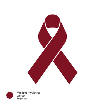 multiple myeloma ribbon vector