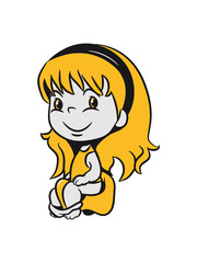 wc potty sitting little girl