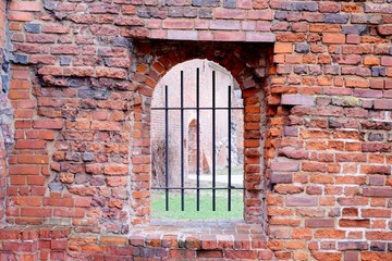 Castle wall and window
