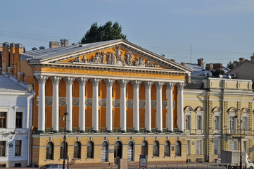 Rumyantsev House, Saint Petersburg. Russia