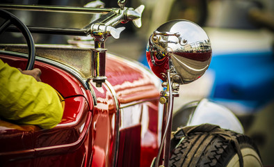 On the track 1929 Cadillac Phaeton four-door Convertible vintage
