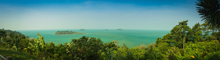 Fototapeta na wymiar scenery of the sea ,panorama