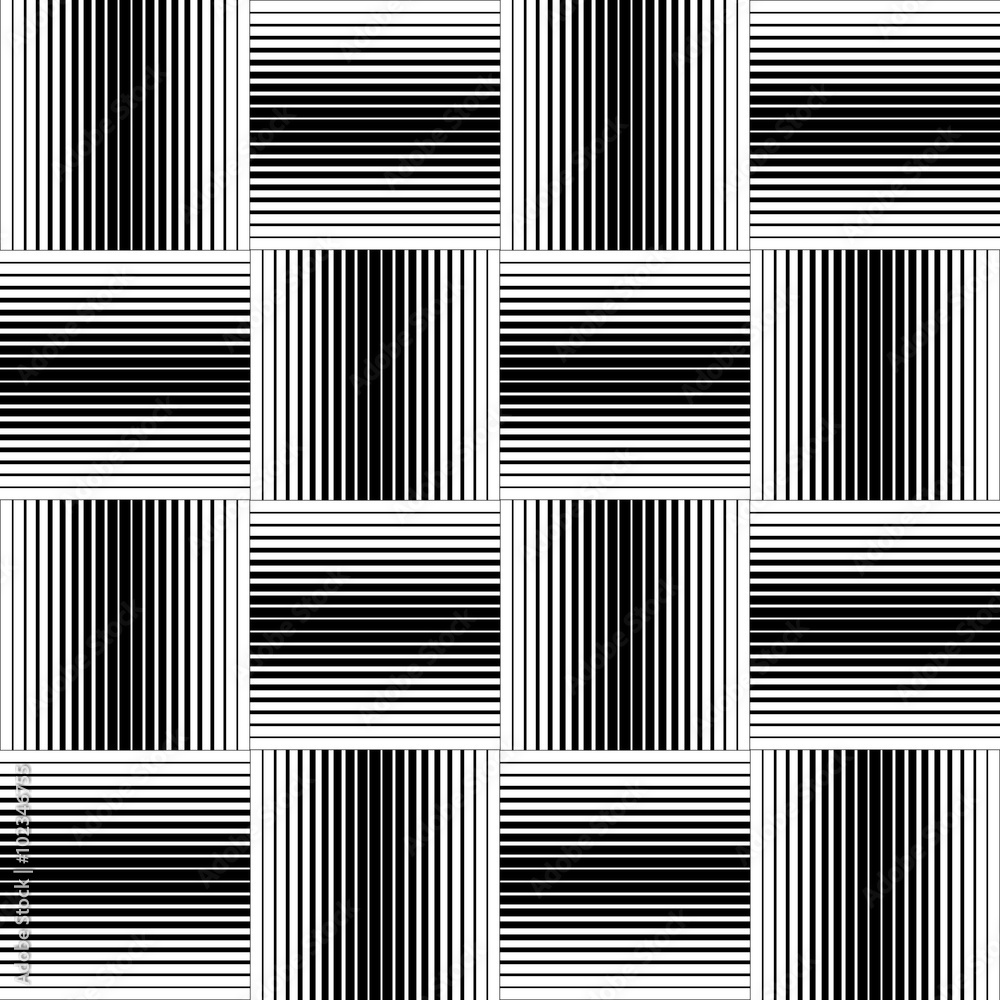 Poster Geometric seamless pattern. Simple regular background. 