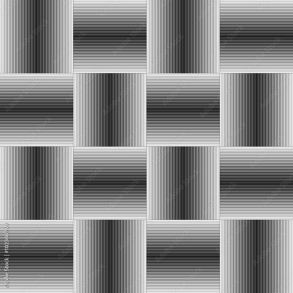 Poster Geometric seamless pattern. Simple regular background. 