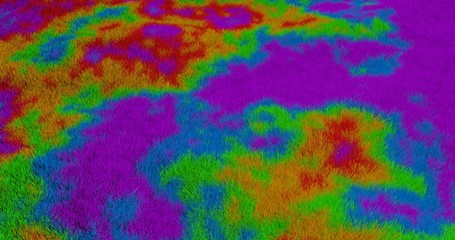 Herbes 3D art inspacemetal 2