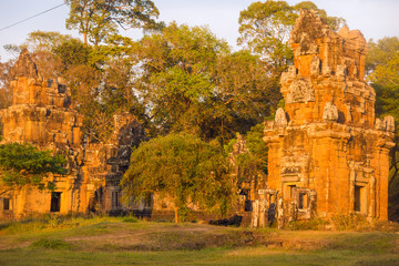 North Khleang towers in Angkor Thom complex