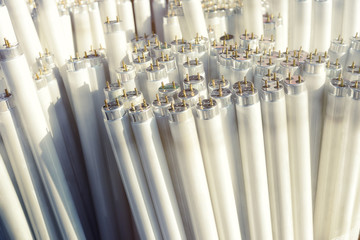 Fluorescent light tubes, electric pieces of rubbish