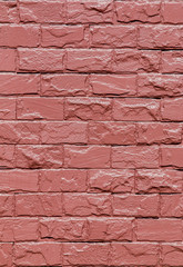 Fototapeta premium Background brown brick red
