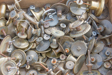Market old door knob flea market