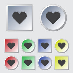 Index love  - Valentine's Day vector icon