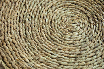 weave wicker spiral