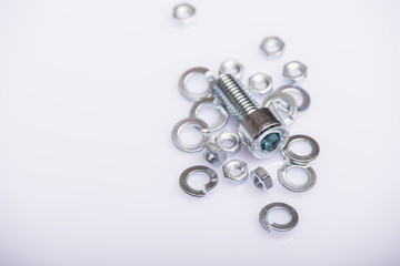 Schrauben und Mutter