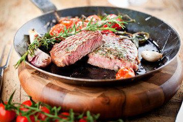 Steak Pfanne 