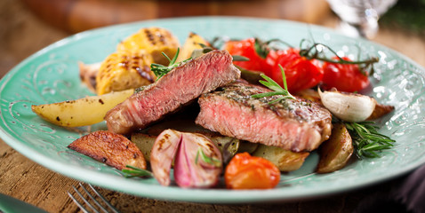 Steak Gericht