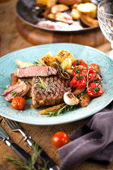 Steak Gericht