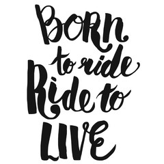 Vector poster with quote