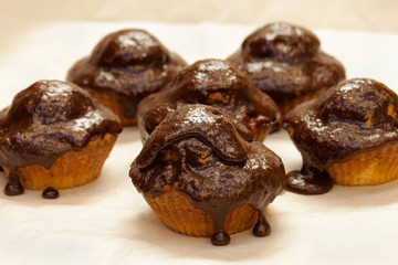 Baked in the oven muffins