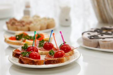 Snacks for refreshments