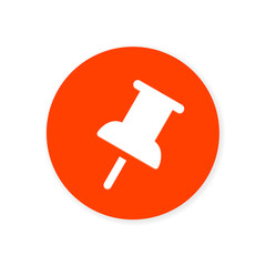 Orange Flat App Icon