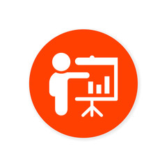Orange Flat App Icon