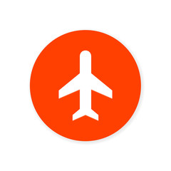 Orange Flat App Icon