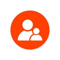 Orange Flat App Icon