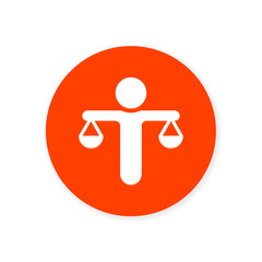 Orange Flat App Icon