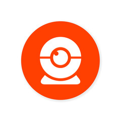 Orange Flat App Icon