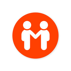 Orange Flat App Icon