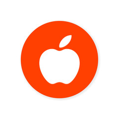 Orange Flat App Icon