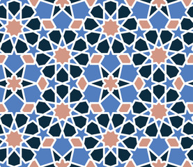 Arabesque seamless pattern.