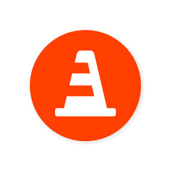 Orange Flat App Icon