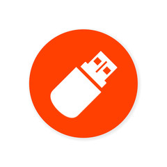 Flat Design App Button