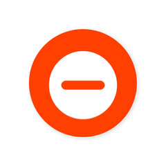 Flat Design App Button