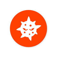 Flat Design App Button