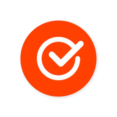 Flat Design App Button