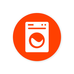 Flat Design App Button