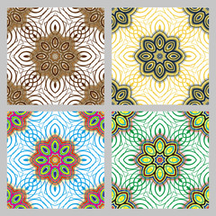 Vector seamless pattern background.