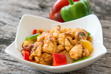 Stir-Fried Squid